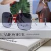 6931fcc13a89a121ed54d2b1 Fendi 2024 New Large Round Oversized Metal Sunglasses for Women, Slimming UV Protection Polarized Sun Glasses