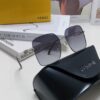 6931fcc23a89a121ed54d2b8 Fendi 2024 New Large Round Oversized Metal Sunglasses for Women, Slimming UV Protection Polarized Sun Glasses