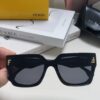 6931fcc33a89a121ed54d2ca FENDI 2024 New Logo Design Minimalist Fashion Women's Sunglasses with Seamless Mirror Lenses