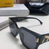 6931fcc33a89a121ed54d2cd FENDI 2024 New Logo Design Minimalist Fashion Women's Sunglasses with Seamless Mirror Lenses