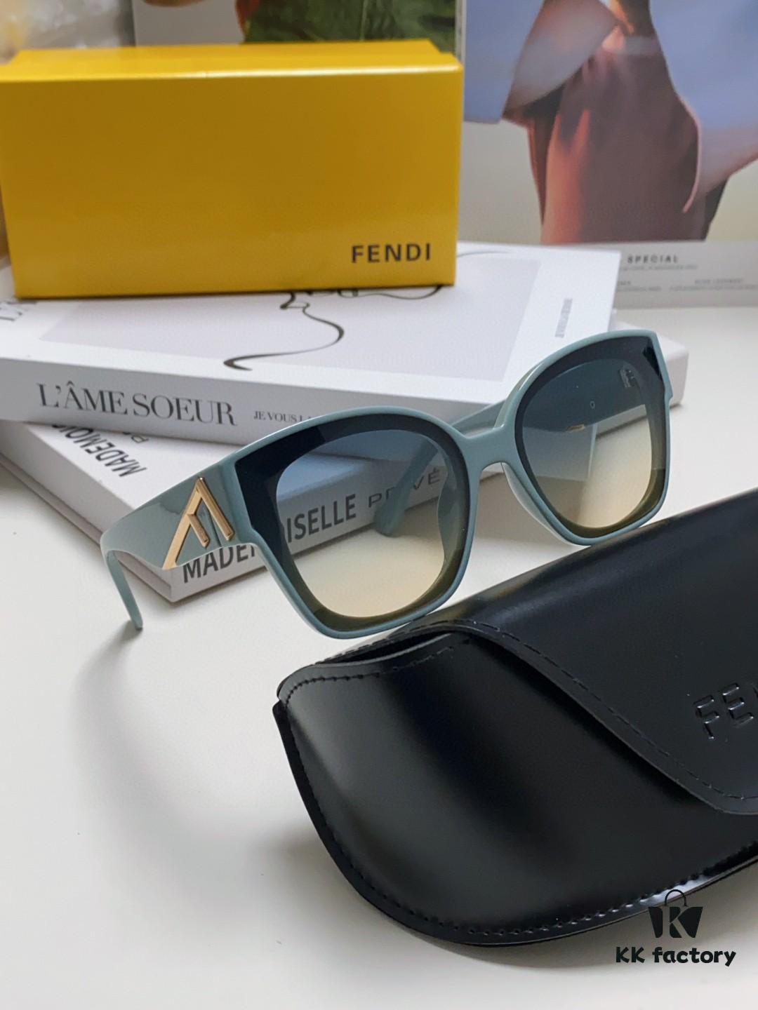 6931fcd03a89a121ed54d363 FENDI Fendi New Logo Design Minimalist Fashion Sunglasses with Seamless Mirror Lenses