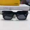6931fcd13a89a121ed54d36a FENDI 2024 New Logo Design Minimalist Fashion Women's Sunglasses with Seamless Mirror Lenses