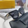 6931fcd13a89a121ed54d36b FENDI 2024 New Logo Design Minimalist Fashion Women's Sunglasses with Seamless Mirror Lenses