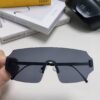 6931fcd23a89a121ed54d37d FENDI 2024 New Arrival Men's Fashionable Avant-Garde Mask-Style Sunglasses, Frameless One-Piece Ocean Lens Unisex Oversized UV-Protective Windproof Shades