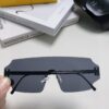 6931fcd23a89a121ed54d37e FENDI 2024 New Arrival Men's Fashionable Avant-Garde Mask-Style Sunglasses, Frameless One-Piece Ocean Lens Unisex Oversized UV-Protective Windproof Shades
