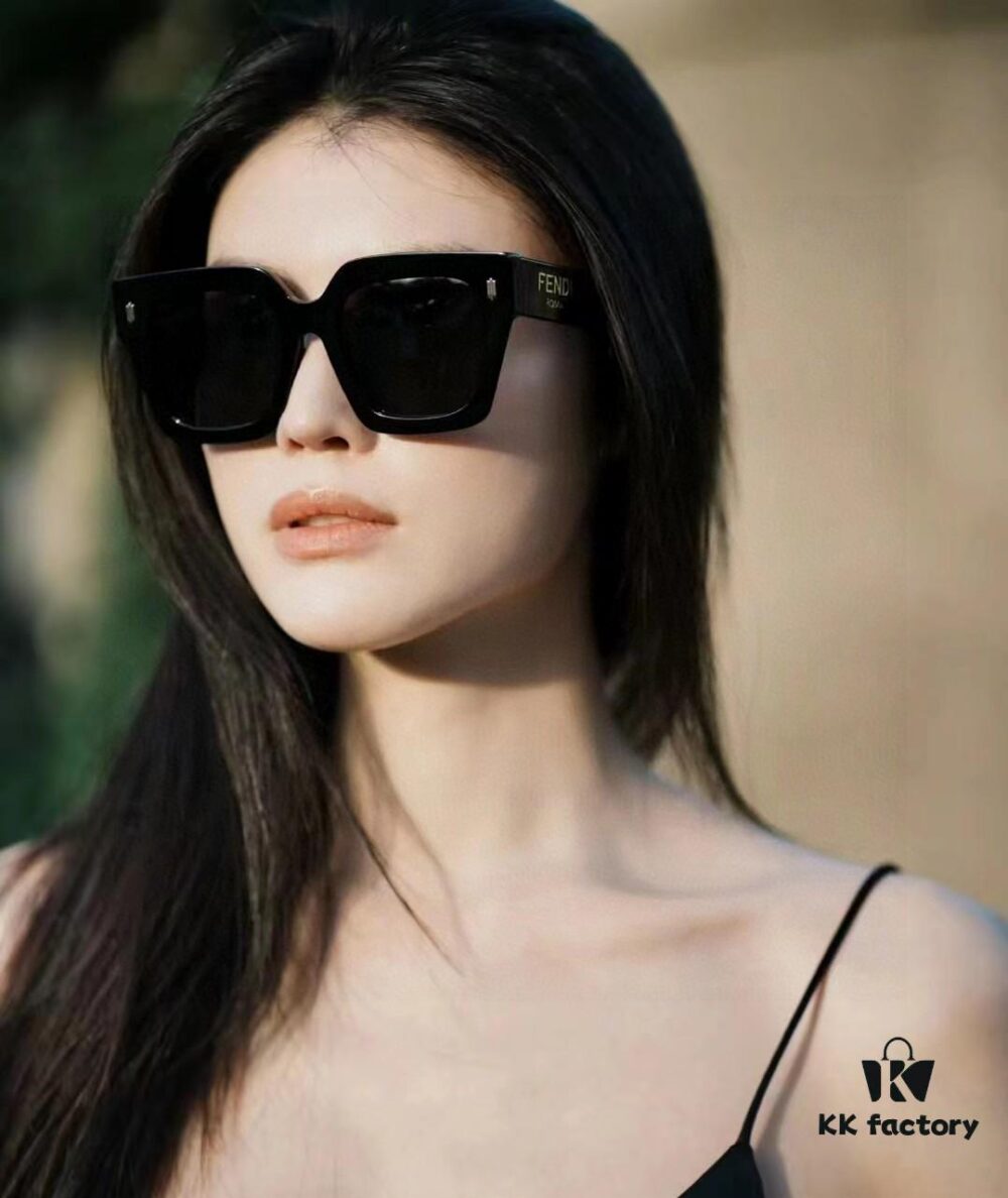 6931fcd43a89a121ed54d390 Fendi 2024 Latest Model Sunglasses, Letter-Logo Round Square UV-Protection Unisex Sunglasses for Men and Women