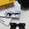 6931fcd43a89a121ed54d39b Fendi 2024 Latest Model Sunglasses, Letter-Logo Round Square UV-Protection Unisex Sunglasses for Men and Women
