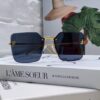 6931fcdd3a89a121ed54d40f Fendi 2024 New Arrival Exquisite F Diamond Metal Square Frameless Sunglasses Unisex UV Protection Shades FE4082US