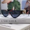 6931fce53a89a121ed54d477 Fendi Cat-Eye Sunglasses for Women, Fashion Metal Logo Design, High-End Stylish and Versatile Sun Glasses