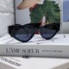 6931fce53a89a121ed54d478 Fendi Cat-Eye Sunglasses for Women, Fashion Metal Logo Design, High-End Stylish and Versatile Sun Glasses