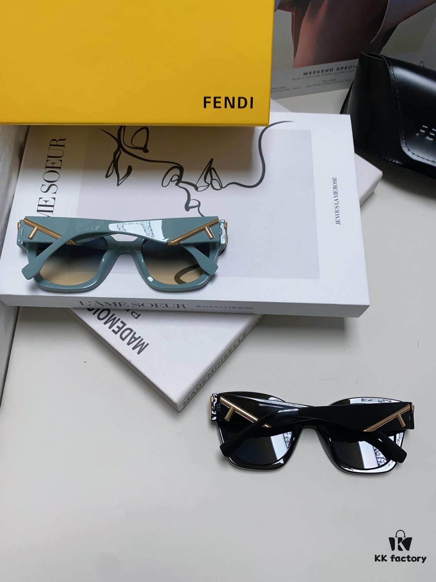 6931fce83a89a121ed54d4a7 FENDI Fendi Newly Designed Logo, Minimalist and Stylish, Featuring Seamless Mirror Lenses