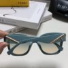 6931fce93a89a121ed54d4ad FENDI Fendi New Logo Design Minimalist Fashion Sunglasses with Zero-Curve Mirror Lenses