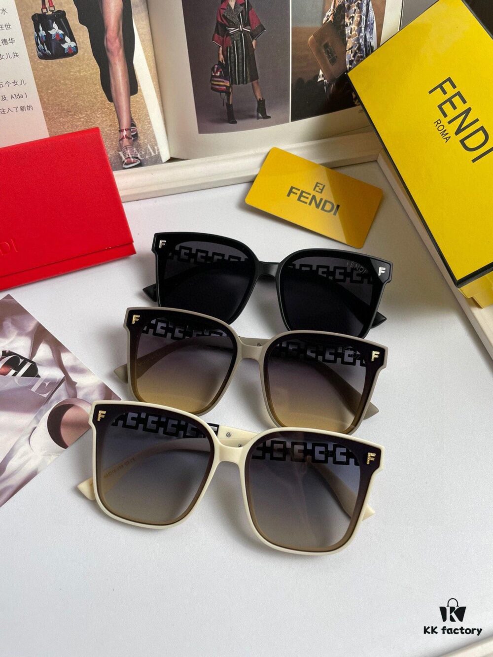 6931fcea3a89a121ed54d4c5 New Arrival: Fendi Women's Polarized Sunglasses, TR Frame with Imported PolaRoid HD Polarized Lenses, Metal Logo on Temples, High-End Custom Design, Stylish and Perfect for Travel or Driving