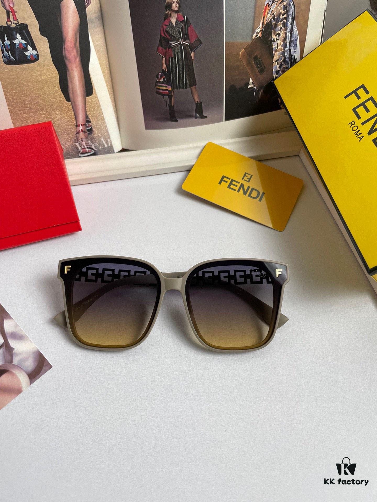 6931fceb3a89a121ed54d4c9 New Arrival: Fendi Women's Polarized Sunglasses, TR Frame with Imported PolaRoid HD Polarized Lenses, Metal Logo on Temples, High-End Custom Design, Stylish and Perfect for Travel or Driving