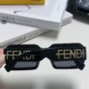6931fced3a89a121ed54d4ef Fendi New Square Sunglasses for Men and Women, Fashionable Streetwear Style Shades