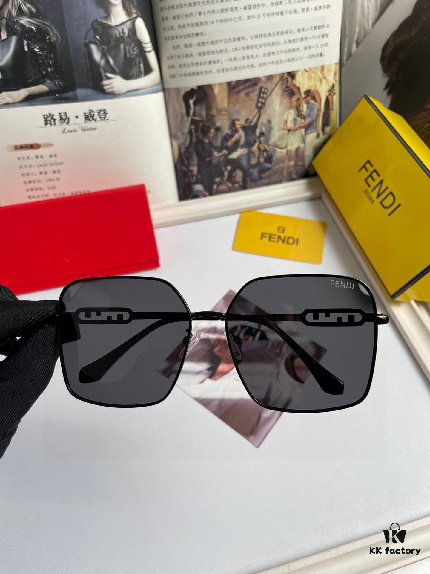 6931fcef3a89a121ed54d500 New Fendi Women's Polarized Sunglasses, Fashionable Face-Framing Design, Luxury Style