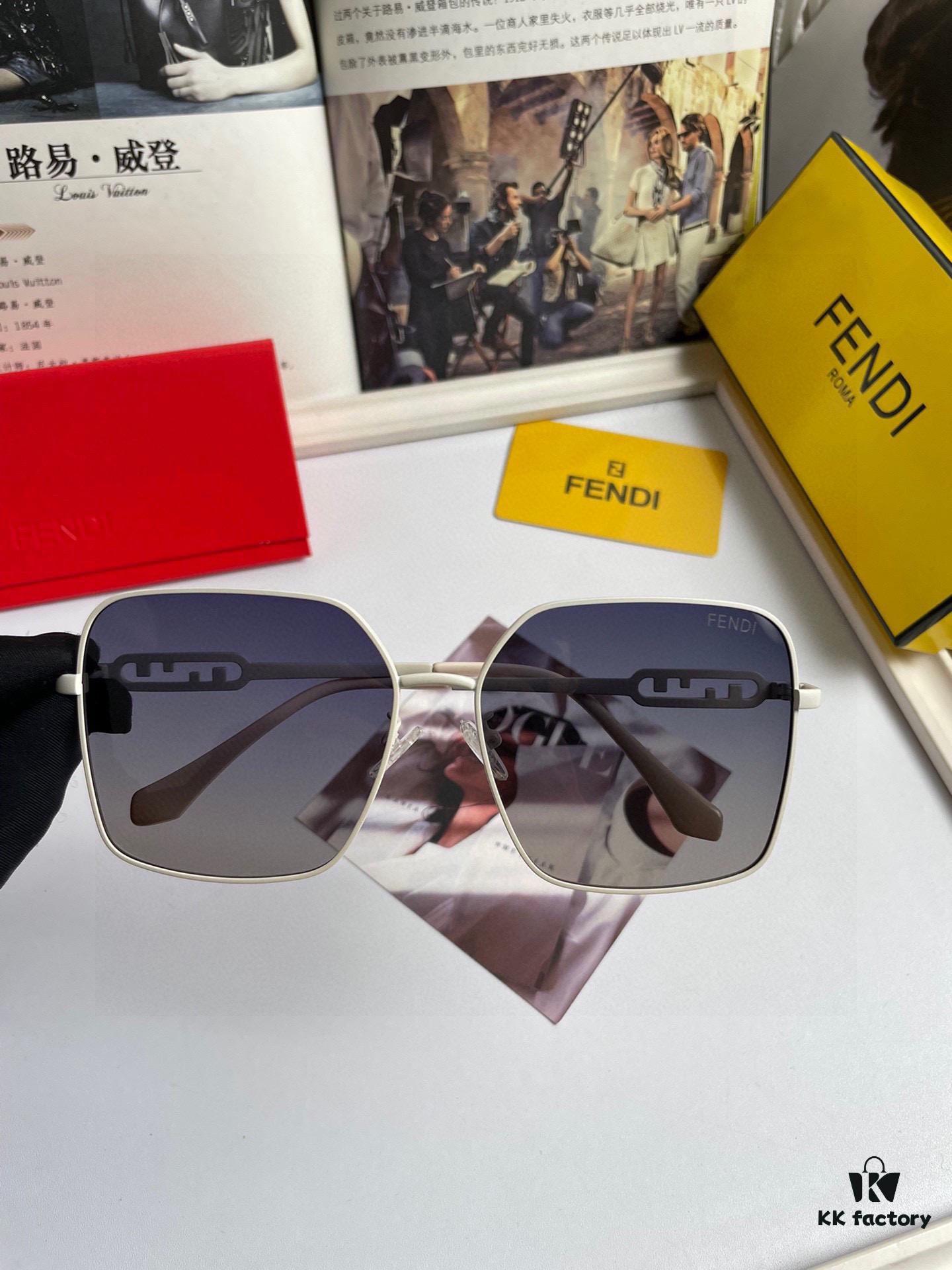 6931fcef3a89a121ed54d502 New Fendi Women's Polarized Sunglasses, Fashionable Face-Framing Design, Luxury Style