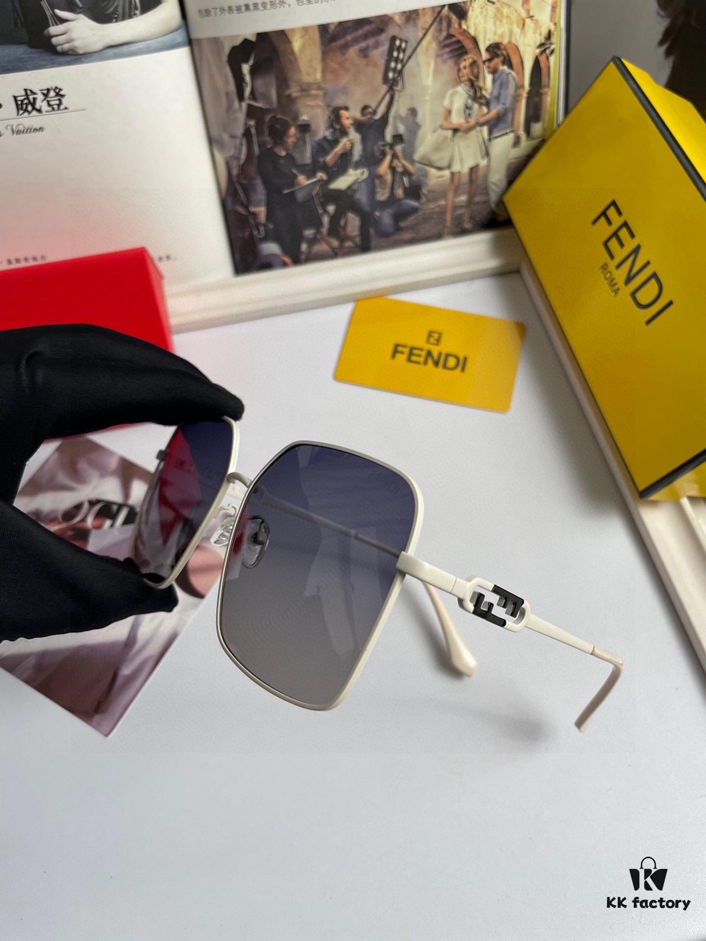 6931fcef3a89a121ed54d503 New Fendi Women's Polarized Sunglasses, Fashionable Face-Framing Design, Luxury Style