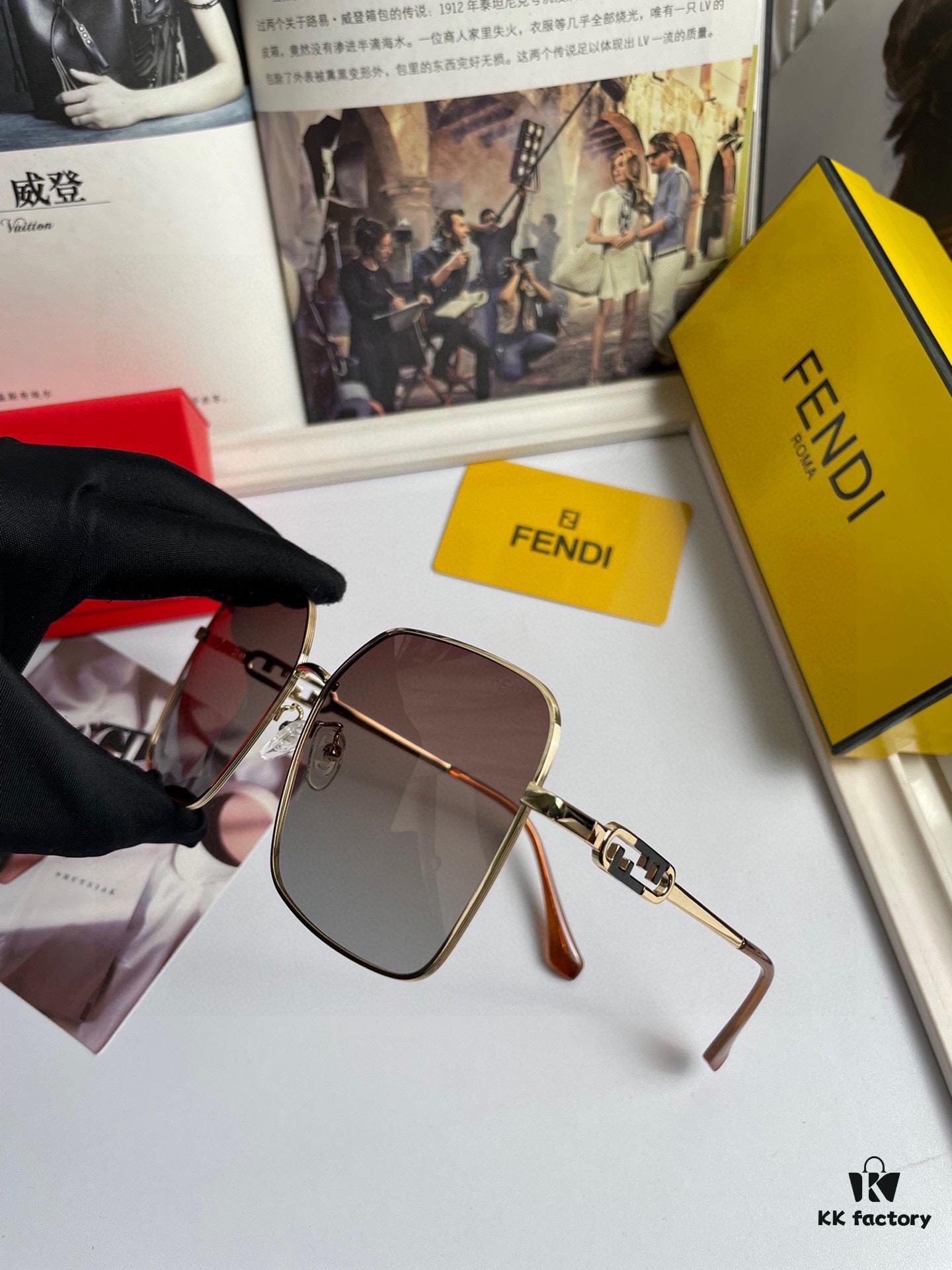6931fcef3a89a121ed54d504 New Fendi Women's Polarized Sunglasses, Fashionable Face-Framing Design, Luxury Style