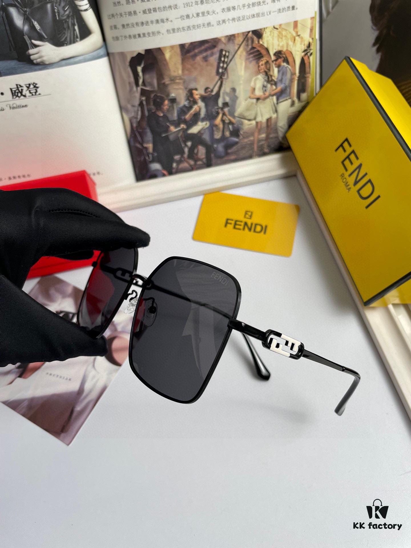 6931fcef3a89a121ed54d505 New Fendi Women's Polarized Sunglasses, Fashionable Face-Framing Design, Luxury Style