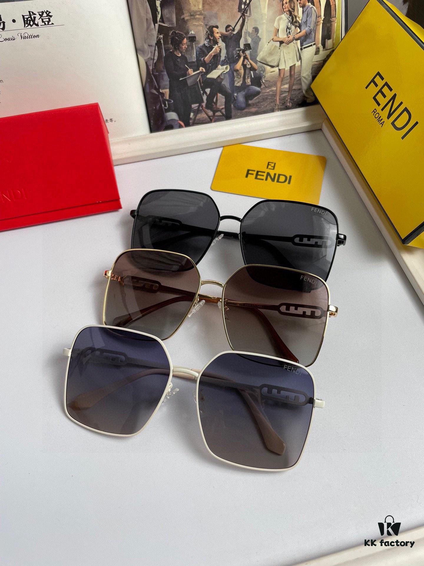 6931fcef3a89a121ed54d506 New Fendi Women's Polarized Sunglasses, Fashionable Face-Framing Design, Luxury Style