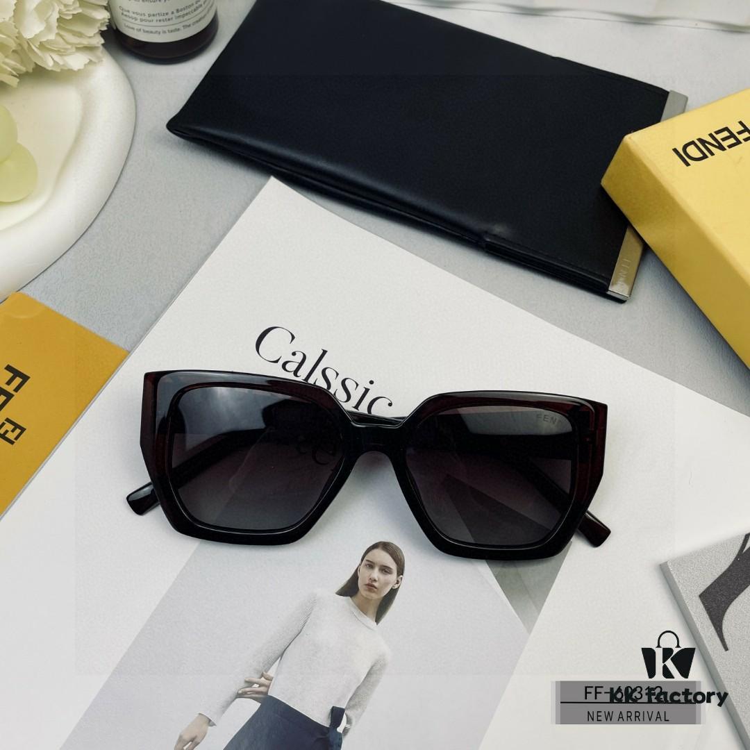 6931fcf23a89a121ed54d529 FENDI Italy - Polarized Sunglasses with POLAROID Resin Lenses, Lightweight TR90 Frame