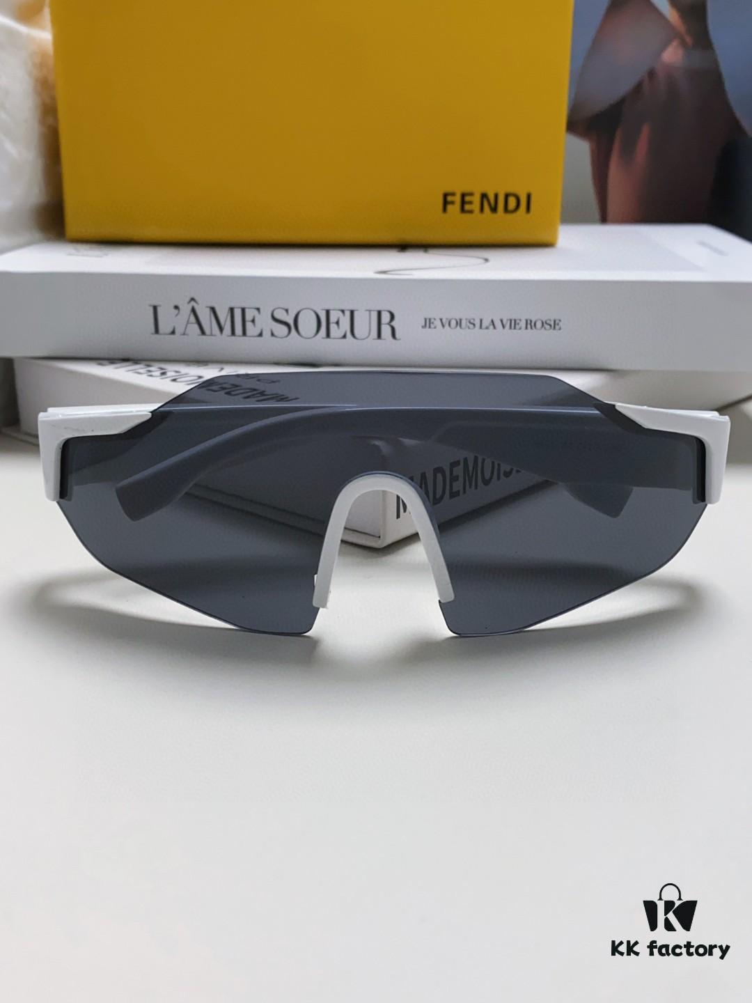 6931fcf43a89a121ed54d544 Fendi Running Glasses Cycling Marathon Sports Goggles Unisex Outdoor Windproof Sunglasses Large-Frame Sun Glasses