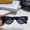 6931fcfb3a89a121ed54d59f Fendi Cat-Eye Sunglasses for Women, Fashionable Metal Logo Design, High-End Stylish and Versatile Sunglasses