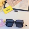 6931fcfc3a89a121ed54d5b7 Fendi Sunglasses for Women, Korean Style, Premium Square Frame, Face-Slimming UV Protection, HD Driving Sunglasses