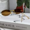 6931fd043a89a121ed54d623 Fendi 2024 New Arrival Metal Frameless Oval Sunglasses for Women, Stylish and Unique Unisex UV Protection Sunglasses
