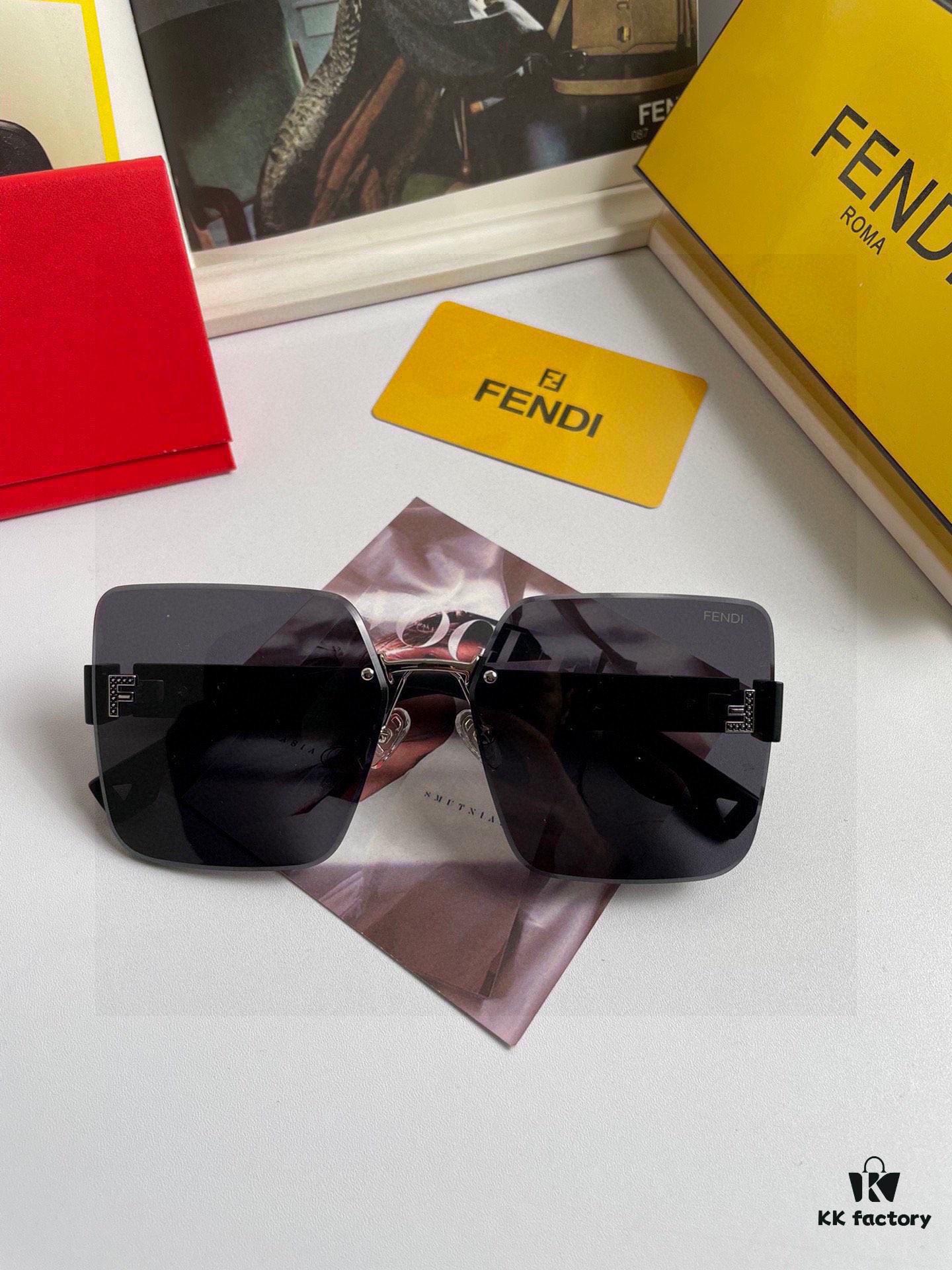 6931fd0e3a89a121ed54d6a0 Fendi FENDI Women's Sunglasses with High-Definition Nylon Lenses, Fashionable Face-Framing Design, Luxury Style, Model 7237