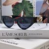 6931fd103a89a121ed54d6b0 Fendi Cat-Eye Sunglasses for Women, Fashionable Metal Logo Designer Shades, High-End Stylish and Versatile Sunglasses