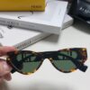 6931fd103a89a121ed54d6bd Fendi Cat-Eye Sunglasses for Women, Fashionable Metal Logo Designer Shades, High-End Stylish and Versatile Sun Glasses