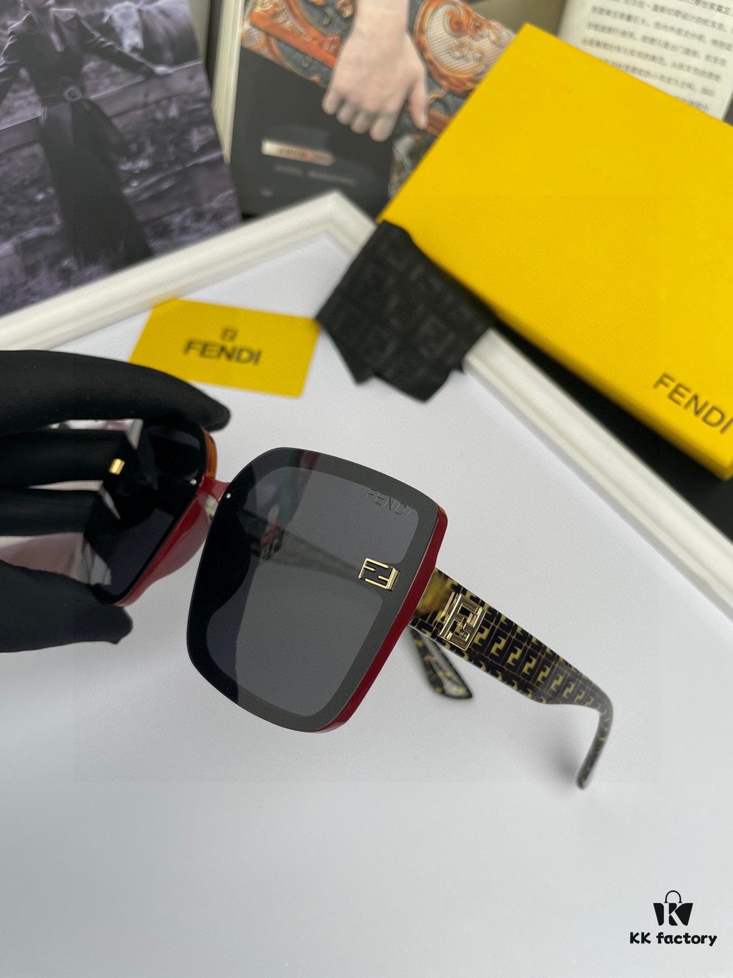 6931fd133a89a121ed54d6e1 FENDI High-Quality Women's Polarized Sunglasses with TR90 Material