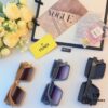 6931fd143a89a121ed54d6f2 Fendi 2024 New Square Oversized Lightweight Luxury Women's Sunglasses, High-End Fashion Streetwear Style Featured on Xiaohongshu