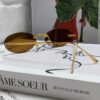 6931fd213a89a121ed54d799 Fendi 2024 New Arrival Metal Frameless Oval Sunglasses for Women, Fashionable and Stylish Unisex UV-Protective Shades