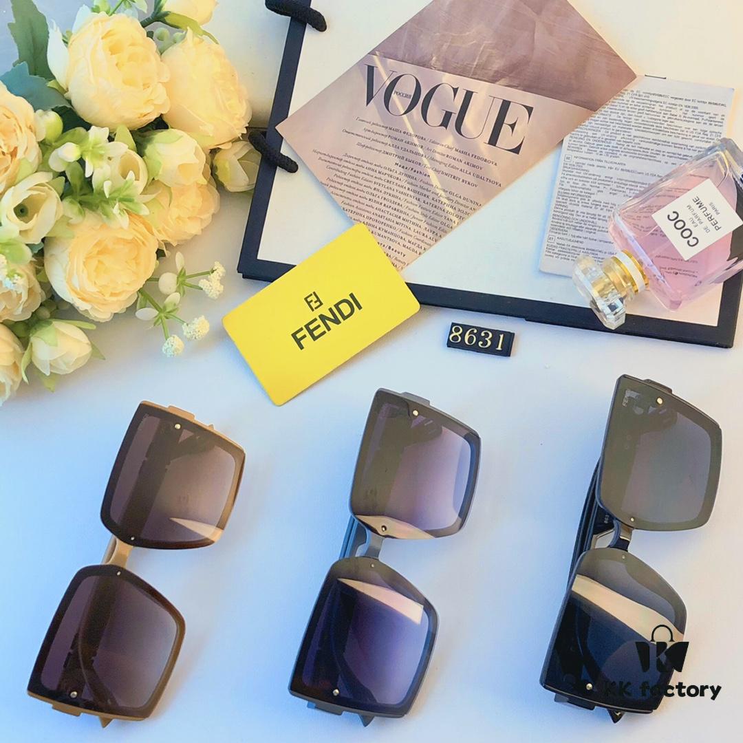 6931fd263a89a121ed54d7cd Fendi-Inspired Stylish Square Oversized Sunglasses for Women, Ultra-Black Large Frame Sunglasses that Slim the Face, Fashionable Street Snap Shades with Instagram Influencer Aesthetic