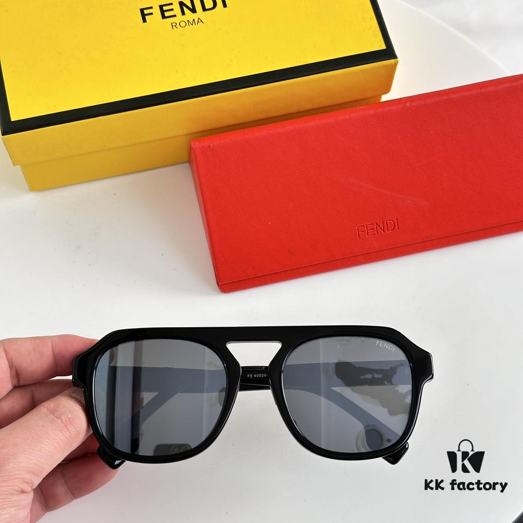 6931fd2e3a89a121ed54d839 Fendi Sunglasses Model FE40026U Size 55□22-145