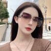 6931fd2f3a89a121ed54d84b Fendi FENDI Women's Sunglasses with High-Definition Nylon Lenses, Fashionable Face-Framing Design, Luxury Style 7237 Eyewear