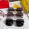 6931fd303a89a121ed54d852 Fendi FENDI Women's Sunglasses with High-Definition Nylon Lenses, Fashionable Face-Framing Design, Luxury Style 7237 Eyewear
