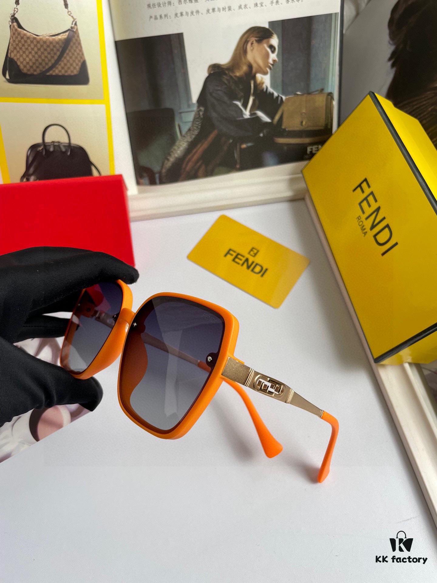 6931fd303a89a121ed54d858 Fendi Women's Polarized Sunglasses, Fashionable Face-Framing Design, Luxury Brand Style, Model 7233