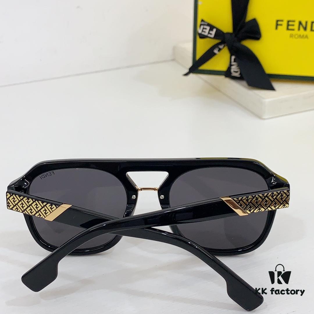 6931fd333a89a121ed54d87e Fendi FE40026U Sunglasses, Size 55-22-145