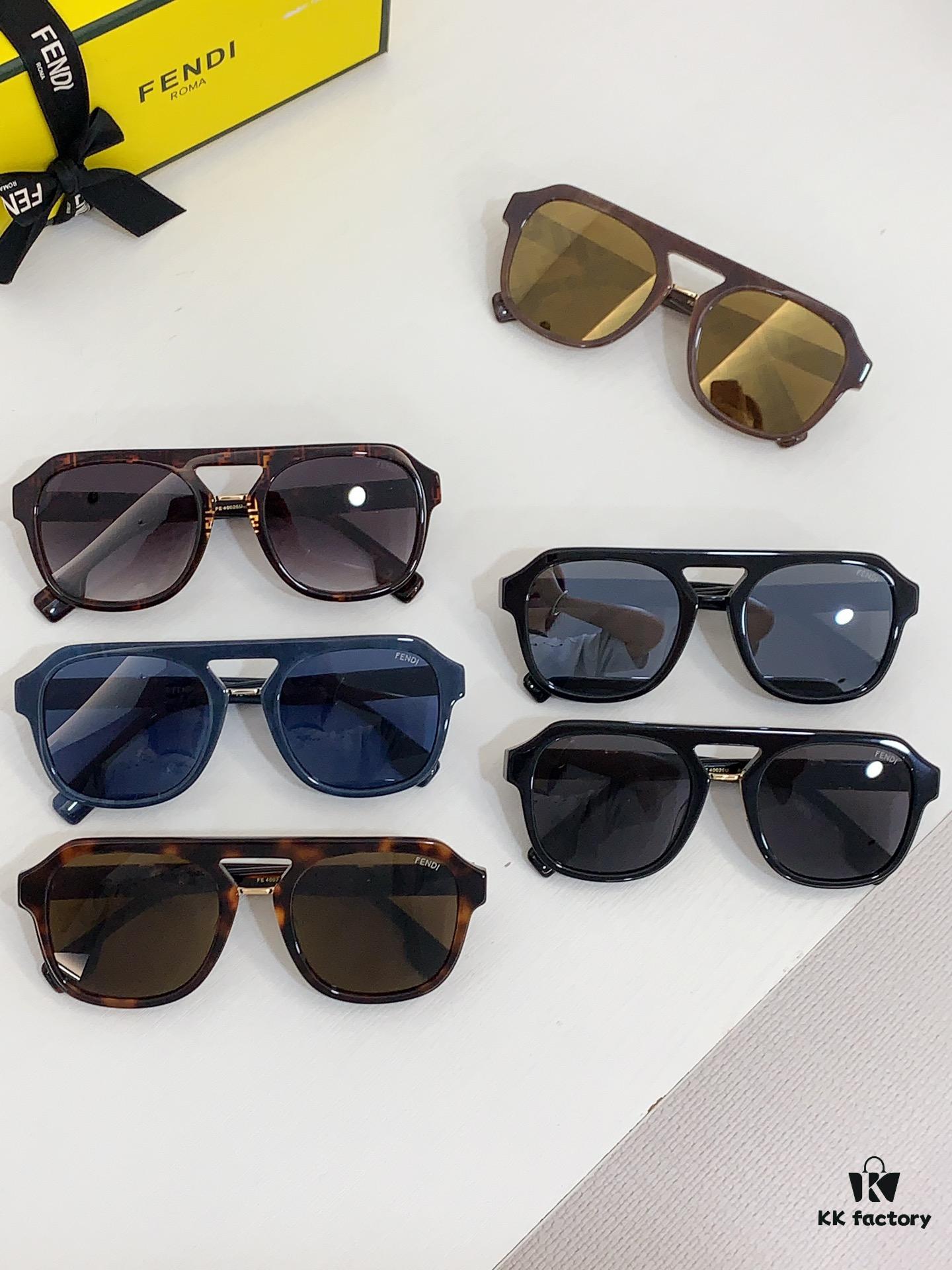 6931fd333a89a121ed54d87f Fendi FE40026U Sunglasses, Size 55-22-145