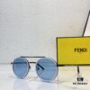 6931fd353a89a121ed54d896 FENDI Latest Official Website Synchronized FF 0025 Aviator Sunglasses Unisex Model Showcasing Brand Characteristics Dual-Tone Electroplated Frame Radiating Design High-Quality Original Order Cabinet Channel Goods Premium Details Visible Upon Close Inspection Suitable for All Face Shapes