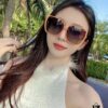 6931fd3e3a89a121ed54d911 Fendi Women's Polarized Sunglasses, Fashionable Face-Framing Design, Luxury Style, Model 7233