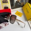 Fendi Women's Polarized Sunglasses, Fashionable Face-Framing Design, Luxury Brand Style