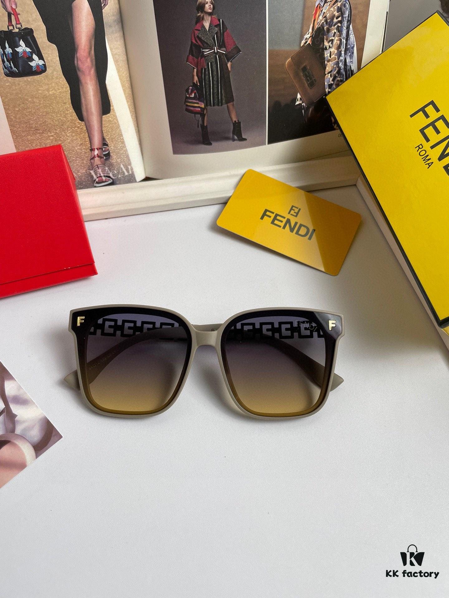 6931fd433a89a121ed54d953 New Arrival: FENDI Women's Polarized Sunglasses with TR Frame, Imported POL. High-Definition Polarized Lenses, Metal Logo on Temples, Luxury Custom Design, Stylish and Elegant, Essential for Travel and Driving