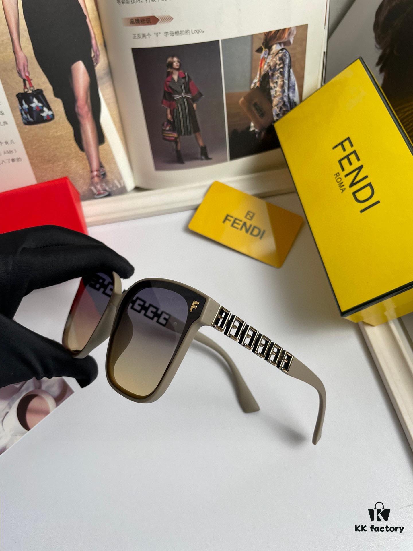 6931fd433a89a121ed54d954 New Arrival: FENDI Women's Polarized Sunglasses with TR Frame, Imported POL. High-Definition Polarized Lenses, Metal Logo on Temples, Luxury Custom Design, Stylish and Elegant, Essential for Travel and Driving