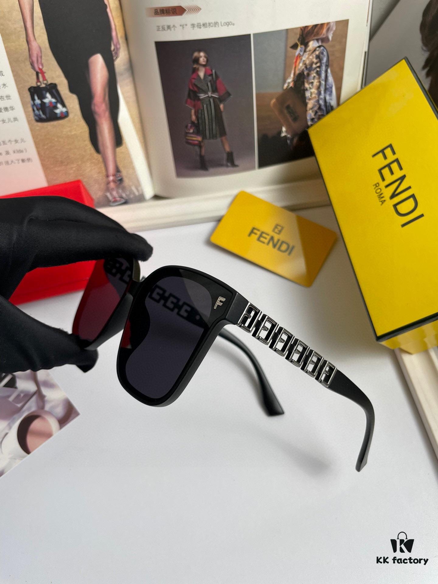 6931fd433a89a121ed54d955 New Arrival: FENDI Women's Polarized Sunglasses with TR Frame, Imported POL. High-Definition Polarized Lenses, Metal Logo on Temples, Luxury Custom Design, Stylish and Elegant, Essential for Travel and Driving