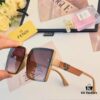 6931fd493a89a121ed54d9a3 Fendi 2024 New Arrival F Logo Fashion Sunglasses Retro Trendy Square Frame UV Protection Slimming Sunglasses Ins Style